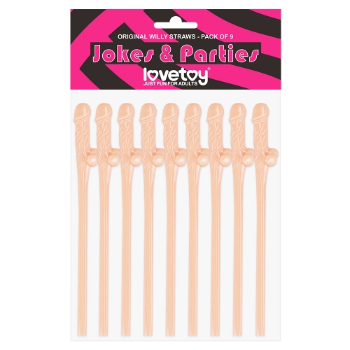 Original Willy Straws – Pack of 9
