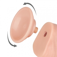 8.5'' Sliding Skin Dual Layer Dong Flesh