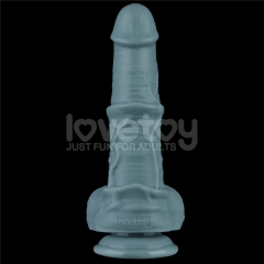 11'' Rechargeable Thrusting and Vibrating Silicone Dildo