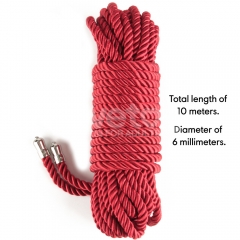 Rebellion Reign Crimson Silky Bondage Rope