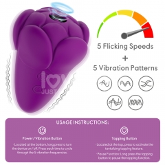Flicker Rechargeable Vibrator