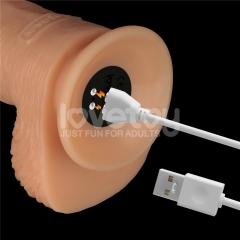 Vibrating Enhanced Strap on Set 9.5'' L/XL/2XL